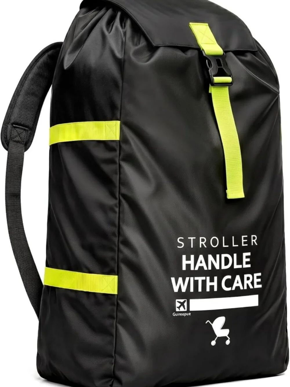 Extra Large Travel Stroller Bag for Airplane - 47”H x 24”W x 15”D Cover
